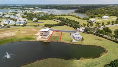 Lake front building site w/southern exposure has panoramic water on Bay Creek Golf Club in Virginia - for sale on GolfHomes.com, golf home, golf lot