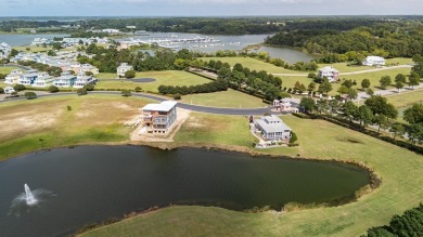 Lake front building site w/southern exposure has panoramic water on Bay Creek Golf Club in Virginia - for sale on GolfHomes.com, golf home, golf lot