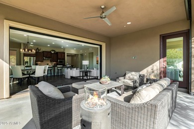 Elevated desert living in this gorgeous move-in-ready, barely on Troon Country Club in Arizona - for sale on GolfHomes.com, golf home, golf lot
