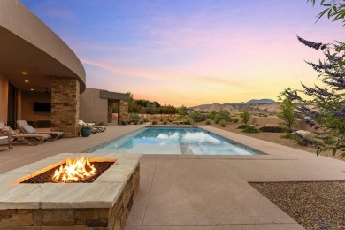 On the golf course, with a backyard oasis including a pool on The Ledges Golf Club in Utah - for sale on GolfHomes.com, golf home, golf lot