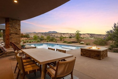 On the golf course, with a backyard oasis including a pool on The Ledges Golf Club in Utah - for sale on GolfHomes.com, golf home, golf lot