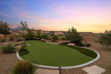 On the golf course, with a backyard oasis including a pool on The Ledges Golf Club in Utah - for sale on GolfHomes.com, golf home, golf lot