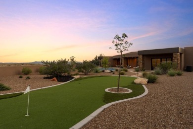 On the golf course, with a backyard oasis including a pool on The Ledges Golf Club in Utah - for sale on GolfHomes.com, golf home, golf lot
