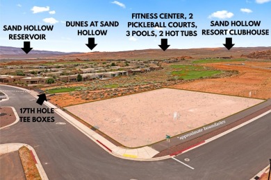 Premier .67-acre corner lot located on the golf course in the on Sand Hollow Golf Resort in Utah - for sale on GolfHomes.com, golf home, golf lot