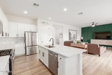 Verrado 4-bedroom home for sale in Litchfield Park with sweeping on Verrado Golf Club - Victory in Arizona - for sale on GolfHomes.com, golf home, golf lot