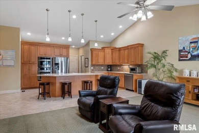 Almost 3500 finished Sq ft and BETTER THAN NEW!  You will be on Panther Creek Country Club in Illinois - for sale on GolfHomes.com, golf home, golf lot