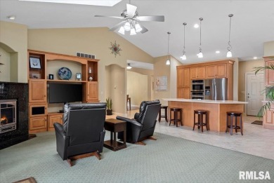 Almost 3500 finished Sq ft and BETTER THAN NEW!  You will be on Panther Creek Country Club in Illinois - for sale on GolfHomes.com, golf home, golf lot