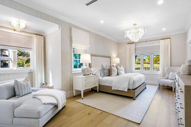 Perfectly positioned on the 18th hole in The Bear's Club, this on The Bears Club in Florida - for sale on GolfHomes.com, golf home, golf lot