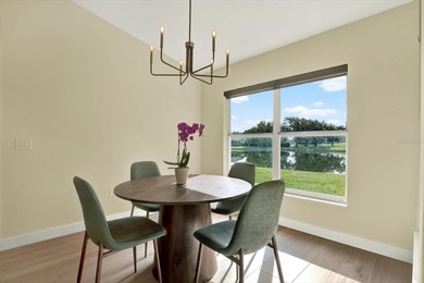 Wake up to panoramic water and fairway views from this fully on Links At Greenfield Plantation in Florida - for sale on GolfHomes.com, golf home, golf lot