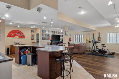 Almost 3500 finished Sq ft and BETTER THAN NEW!  You will be on Panther Creek Country Club in Illinois - for sale on GolfHomes.com, golf home, golf lot