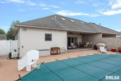 Almost 3500 finished Sq ft and BETTER THAN NEW!  You will be on Panther Creek Country Club in Illinois - for sale on GolfHomes.com, golf home, golf lot