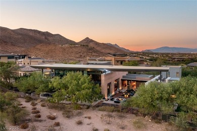 This desert-modern masterpiece located in prestigious Promontory on Bears Best Las Vegas Golf Club in Nevada - for sale on GolfHomes.com, golf home, golf lot