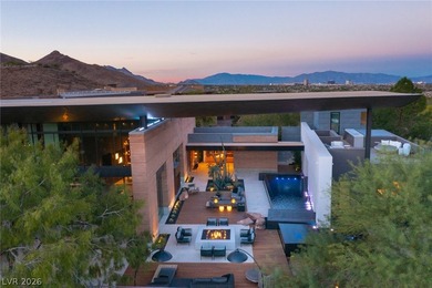 This desert-modern masterpiece located in prestigious Promontory on Bears Best Las Vegas Golf Club in Nevada - for sale on GolfHomes.com, golf home, golf lot