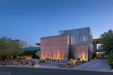 This desert-modern masterpiece located in prestigious Promontory on Bears Best Las Vegas Golf Club in Nevada - for sale on GolfHomes.com, golf home, golf lot