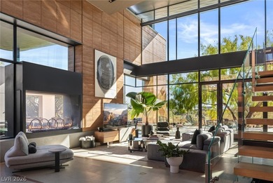 This desert-modern masterpiece located in prestigious Promontory on Bears Best Las Vegas Golf Club in Nevada - for sale on GolfHomes.com, golf home, golf lot