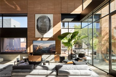 This desert-modern masterpiece located in prestigious Promontory on Bears Best Las Vegas Golf Club in Nevada - for sale on GolfHomes.com, golf home, golf lot