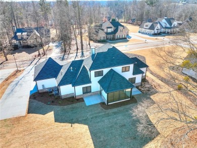 Beautiful new construction home located in the prestigious Sandy on Double Oaks Golf Club in Georgia - for sale on GolfHomes.com, golf home, golf lot