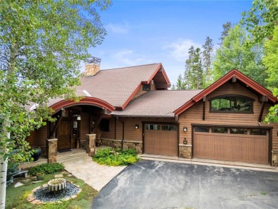 This exceptional 4-bedroom, 5-bathroom mountain retreat offers on Raven Golf Club At Three Peaks in Colorado - for sale on GolfHomes.com, golf home, golf lot