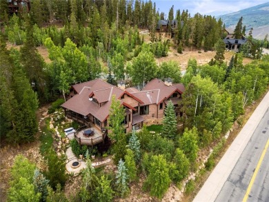 This exceptional 4-bedroom, 5-bathroom mountain retreat offers on Raven Golf Club At Three Peaks in Colorado - for sale on GolfHomes.com, golf home, golf lot
