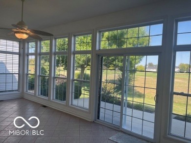 This lovely home enjoys a panoramic view of the Plum Creek Golf on Plum Creek Golf Club in Indiana - for sale on GolfHomes.com, golf home, golf lot