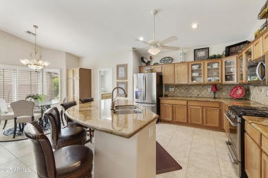 True 3BR, 2BA Trova model with a den in the highly desirable on Sun Lakes Country Club in Arizona - for sale on GolfHomes.com, golf home, golf lot