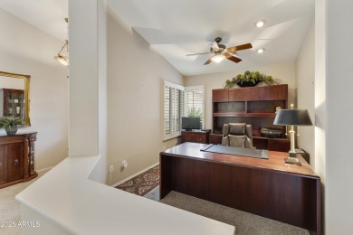 True 3BR, 2BA Trova model with a den in the highly desirable on Sun Lakes Country Club in Arizona - for sale on GolfHomes.com, golf home, golf lot