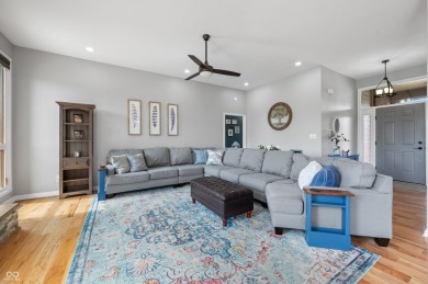 If you enjoy entertaining, consider this updated brick ranch on Hillview Country Club in Indiana - for sale on GolfHomes.com, golf home, golf lot