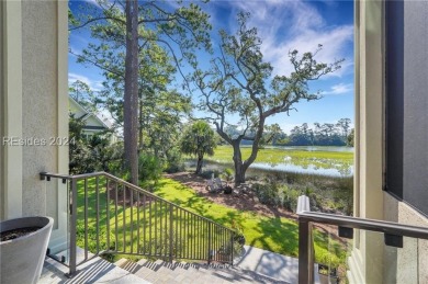 Stunning Belfair Lowcountry marsh-front home sits on .6-acre lot on Belfair Golf Club in South Carolina - for sale on GolfHomes.com, golf home, golf lot