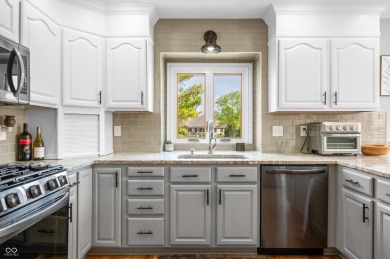 If you enjoy entertaining, consider this updated brick ranch on Hillview Country Club in Indiana - for sale on GolfHomes.com, golf home, golf lot