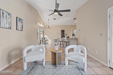 Full of charm and NO HOA! This 3 bed, 2 bath, 1,504 sqft home on Desert Mirage Golf Course in Arizona - for sale on GolfHomes.com, golf home, golf lot