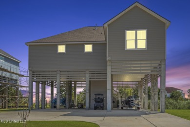 Waterfront Home in Diamondhead!This beautifully crafted on Diamondhead Country Club in Mississippi - for sale on GolfHomes.com, golf home, golf lot