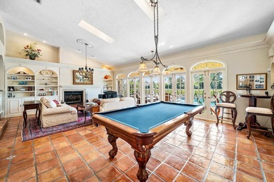 Extraordinary panoramic lake, sunset, and golf views from this on PGA National Golf Club in Florida - for sale on GolfHomes.com, golf home, golf lot