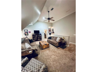 Nestled on a serene, wooded lot with immaculate landscaping and on Moores Mill Golf Club in Alabama - for sale on GolfHomes.com, golf home, golf lot