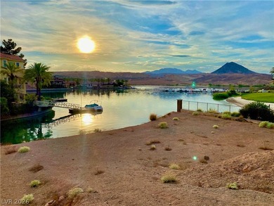 This remarkable .12 acre waterfront parcel is facing glistening on South Shore At Lake Las Vegas in Nevada - for sale on GolfHomes.com, golf home, golf lot