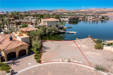 This remarkable .12 acre waterfront parcel is facing glistening on South Shore At Lake Las Vegas in Nevada - for sale on GolfHomes.com, golf home, golf lot