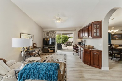 Updated 2BR, 2.5BA expanded Palacia model close to the clubhouse on Oakwood Golf Club  in Arizona - for sale on GolfHomes.com, golf home, golf lot