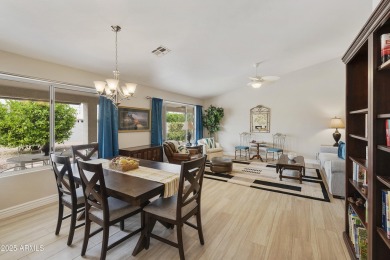 Updated 2BR, 2.5BA expanded Palacia model close to the clubhouse on Oakwood Golf Club  in Arizona - for sale on GolfHomes.com, golf home, golf lot
