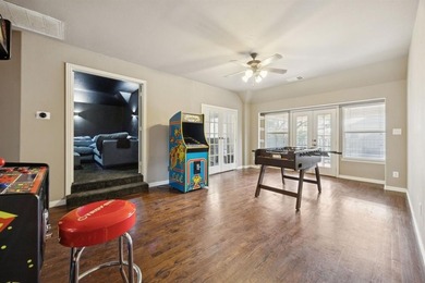 NEW roof, gutters and freshly stained fence. BEAUTIFUL custom on Woodbridge Golf Club in Texas - for sale on GolfHomes.com, golf home, golf lot