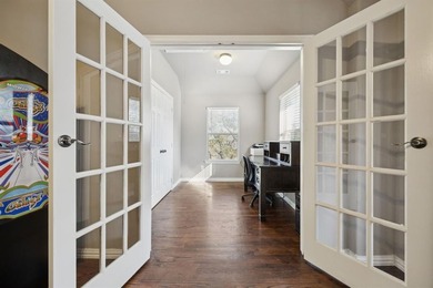 NEW roof, gutters and freshly stained fence. BEAUTIFUL custom on Woodbridge Golf Club in Texas - for sale on GolfHomes.com, golf home, golf lot