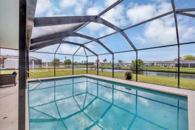 NEW OVERSIZED pool cage just installed in this fully fenced in 3 on Rotonda Golf and Country Club The Hills Course in Florida - for sale on GolfHomes.com, golf home, golf lot