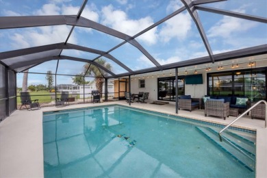 NEW OVERSIZED pool cage just installed in this fully fenced in 3 on Rotonda Golf and Country Club The Hills Course in Florida - for sale on GolfHomes.com, golf home, golf lot