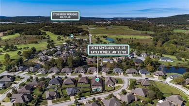 Absolutely stunning custom home! Loaded with luxury finishes on Stonebridge Meadows Golf Club in Arkansas - for sale on GolfHomes.com, golf home, golf lot