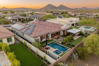 Situated within the guard-gated Blackstone Country Club, one of on Blackstone Country Club in Arizona - for sale on GolfHomes.com, golf home, golf lot