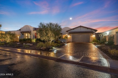 Situated within the guard-gated Blackstone Country Club, one of on Blackstone Country Club in Arizona - for sale on GolfHomes.com, golf home, golf lot