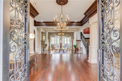Experience the pinnacle of luxury in this exquisite stone on The River Club in Georgia - for sale on GolfHomes.com, golf home, golf lot