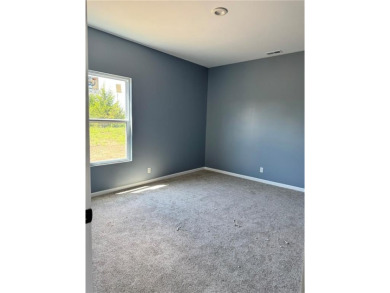 This stunning, brand new ranch home, boasting 3 bedrooms and 2 on Linn Valley Lakes - Deer Trace Golf Course in Kansas - for sale on GolfHomes.com, golf home, golf lot