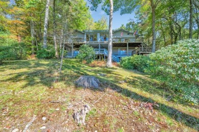 Remarkable golf course and mountain views from this immaculately on Lake Toxaway Country Club in North Carolina - for sale on GolfHomes.com, golf home, golf lot