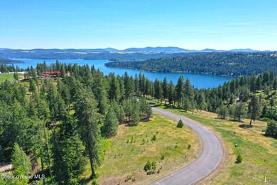 BEAUTIFUL BUILDING SITE WITH CDA LAKE VIEWS AT PRESTIGIOUS BLACK on The Golf Club at Black Rock in Idaho - for sale on GolfHomes.com, golf home, golf lot