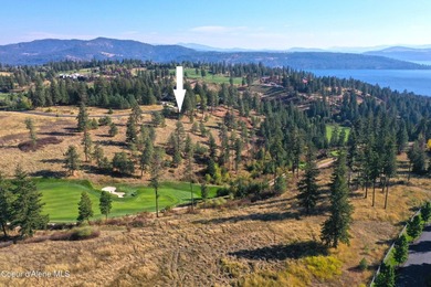 BEAUTIFUL BUILDING SITE WITH CDA LAKE VIEWS AT PRESTIGIOUS BLACK on The Golf Club at Black Rock in Idaho - for sale on GolfHomes.com, golf home, golf lot