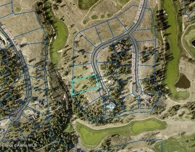 BEAUTIFUL BUILDING SITE WITH CDA LAKE VIEWS AT PRESTIGIOUS BLACK on The Golf Club at Black Rock in Idaho - for sale on GolfHomes.com, golf home, golf lot